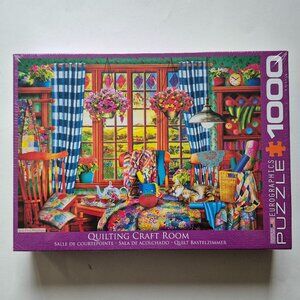 1000 Piece "Quilting Craft Room" Jigsaw Puzzle